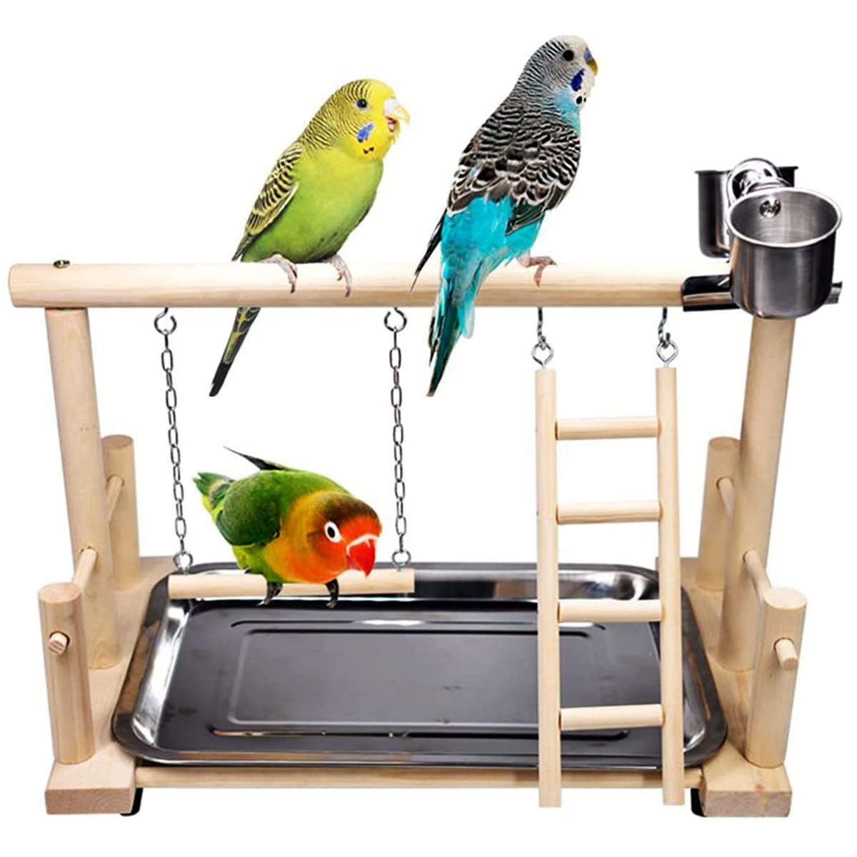 LIKENNY Птица Отдыхающая птица Попугай Птица Игровая птица Птица Птица Развлечения Подвесной тип Жевательная игрушка-бревно, Зона, Качели, Зона, Гнездо, Клетка, Поддержка, Полка,